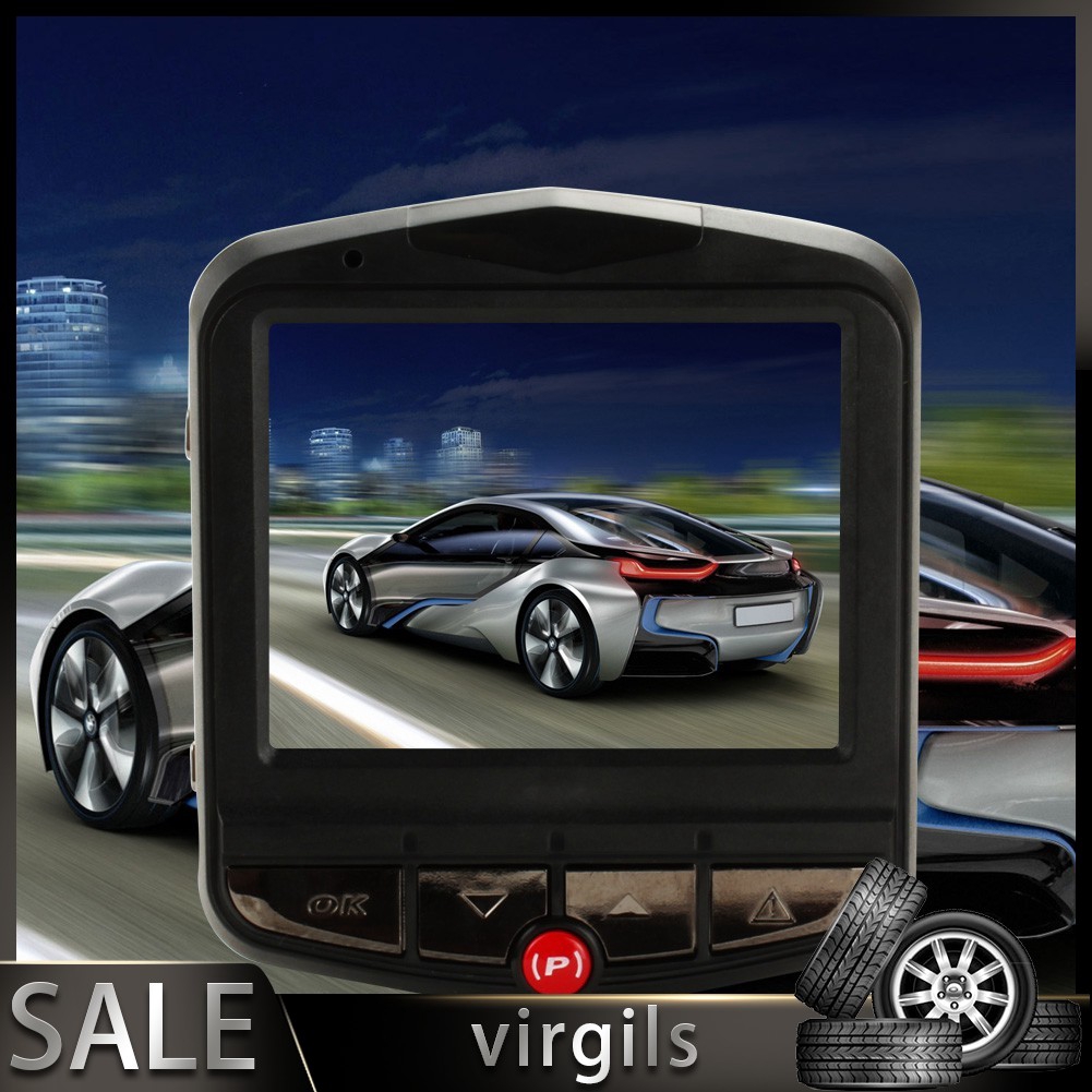 Máy quay hành trình xe hơi 2.4in Full HD 1080p hỗ trợ ghi hình ban đêm | BigBuy360 - bigbuy360.vn