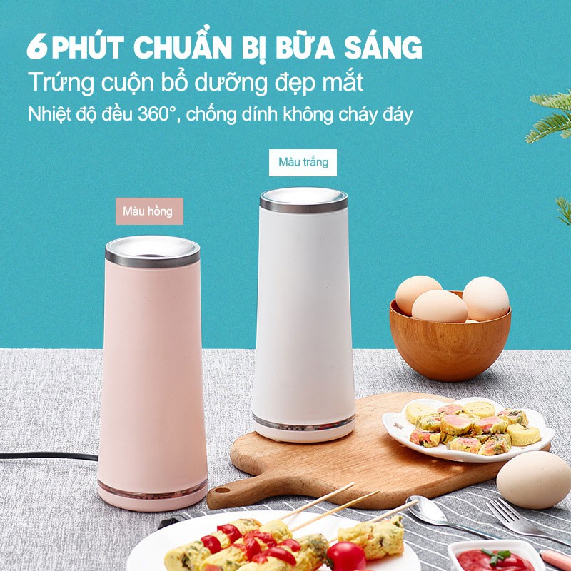 Máy làm trứng cuộn, trứng chiên xúc xích cuộn đơn giản, tiện lợi, nhanh gọn JN June nice