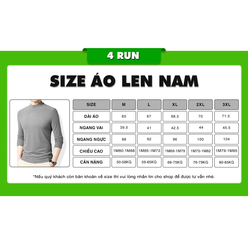 Áo len nam vải nỉ mềm mịn 4RUN Áo khoác nam dài tay cổ tròn giữ ấm mã KC-X co giãn mùa đông đẹp Cao Cấp | BigBuy360 - bigbuy360.vn