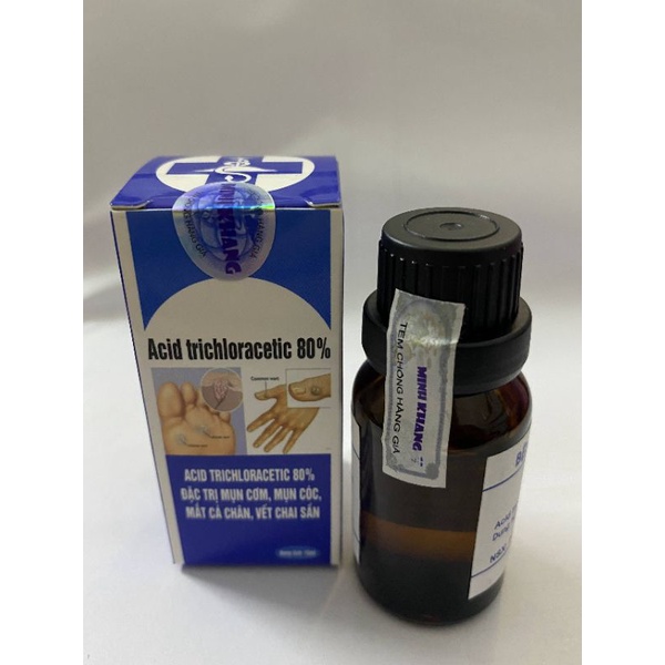 AcidTrichlorace 80% , TCA 80 chấm sẹo rỗ