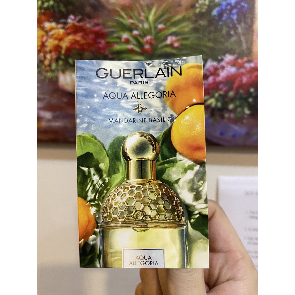 Mẫu thử nước hoa Guerlain Aqua Allegoria vỏ cam quýt 1ml