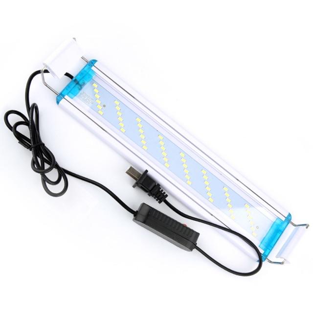 Đèn LED máng WRGB MÀU - TRẮNG cho hồ cá thủy sinh mini (38-45cm)