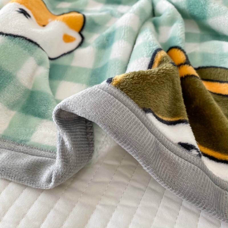 Chăn Tuyết Sữa Nỉ nhung Hàn Quốc siêu mềm mịn kích thuớ 2m2*2m3