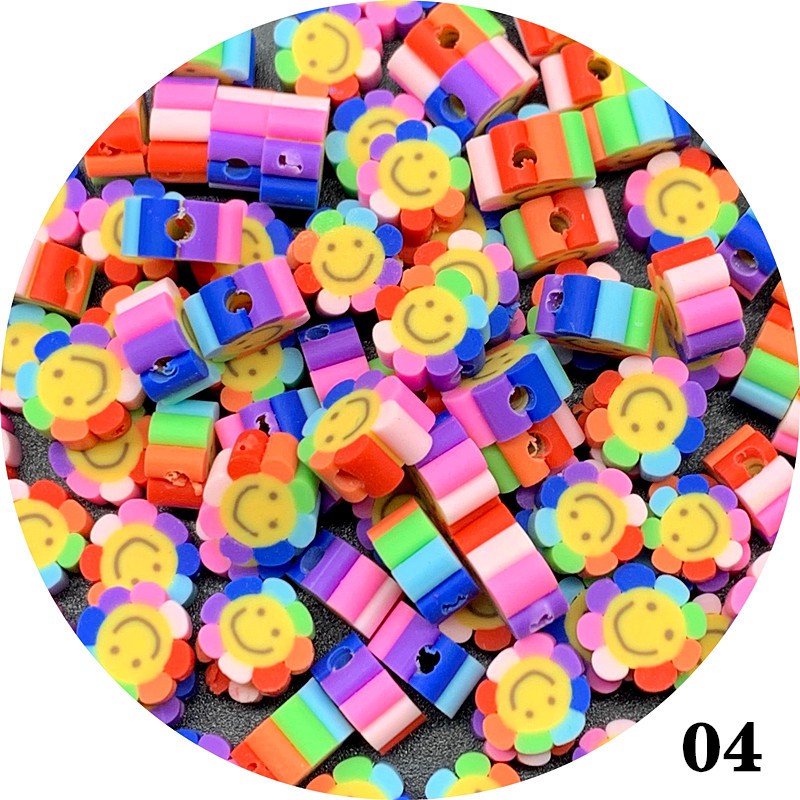 Gói 30 hạt đất sét polime dùng làm đồ thủ công trang trí