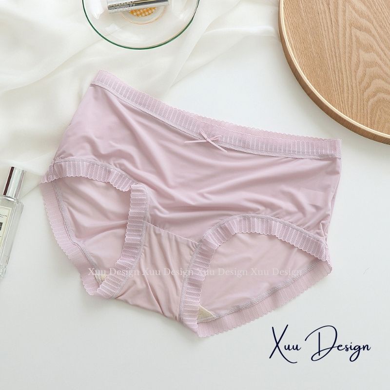 Quần lót nữ cao cấp Wexuu quần lót Su lạnh siêu mát thoáng khí kháng khuẩn - QC110