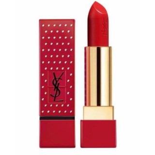 [HH]Son YSL #001 - đỏ cherry - Bản limited vỏ chấm bi 💄 HNEAGER