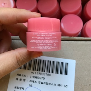 Mặt nạ ngủ cho môi Lip Sleeping Mask mini