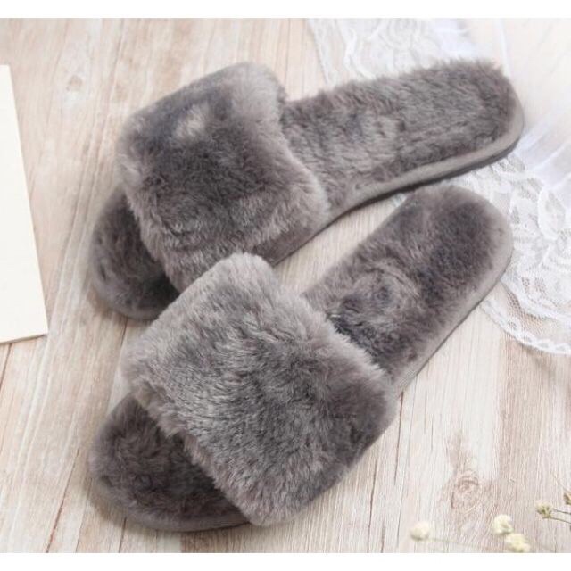 DÉP LÔNG ĐI TRONG NHÀ MỘT MÀU SANG CHẢNH