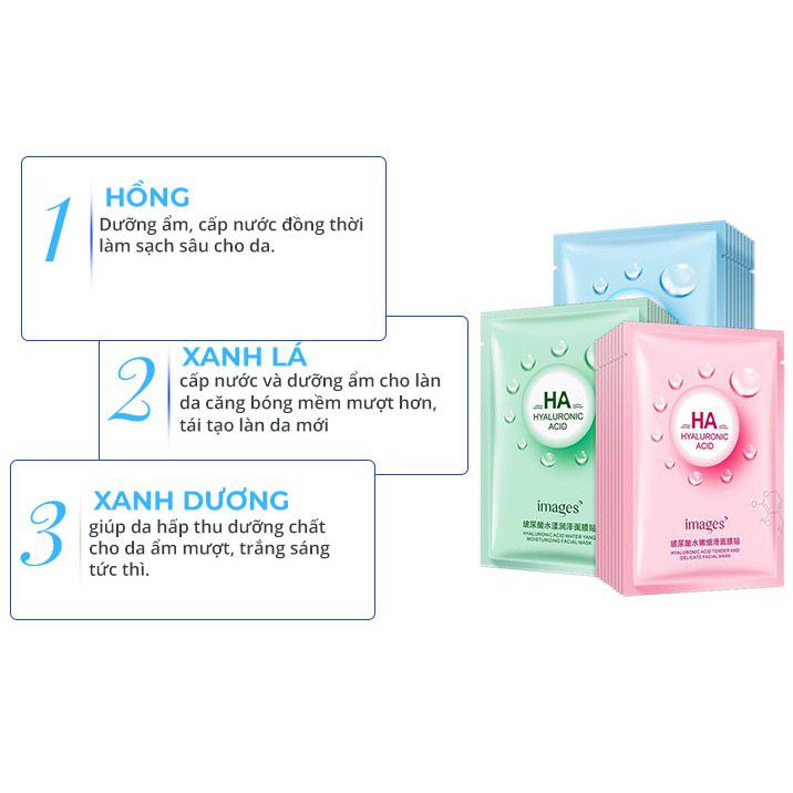 Mặt nạ giấy dưỡng da HA images giảm mụn dưỡng ẩm trắng da chống lão hóa DAKAVA MN01 | BigBuy360 - bigbuy360.vn