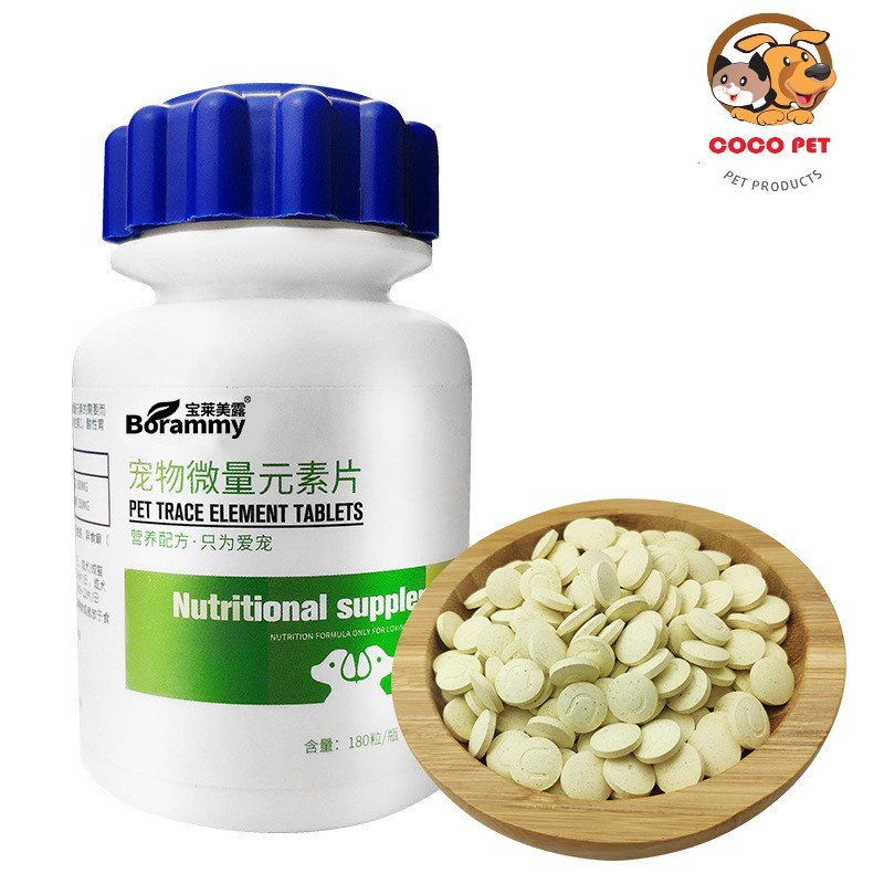Canxi BORAMMY Cho Chó Mèo Hỗ Trợ Chắc Xương, Răng Bổ Sung Canxi Cho Mèo Bầu Và Nuôi Con