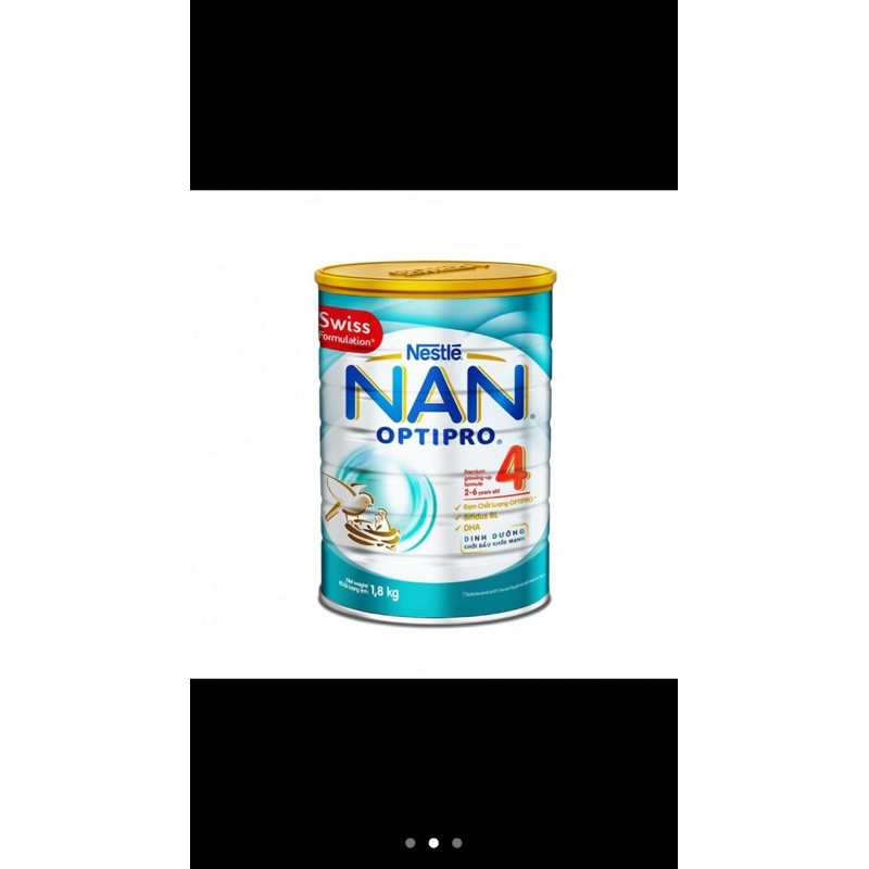 Sữa bột NAN Optipro 4 - Hộp 1800g (1,8kg)