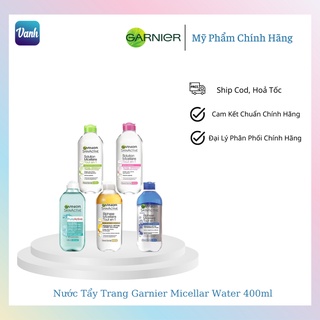 Nước Tẩy Trang Garnier Micellar Water 400ml