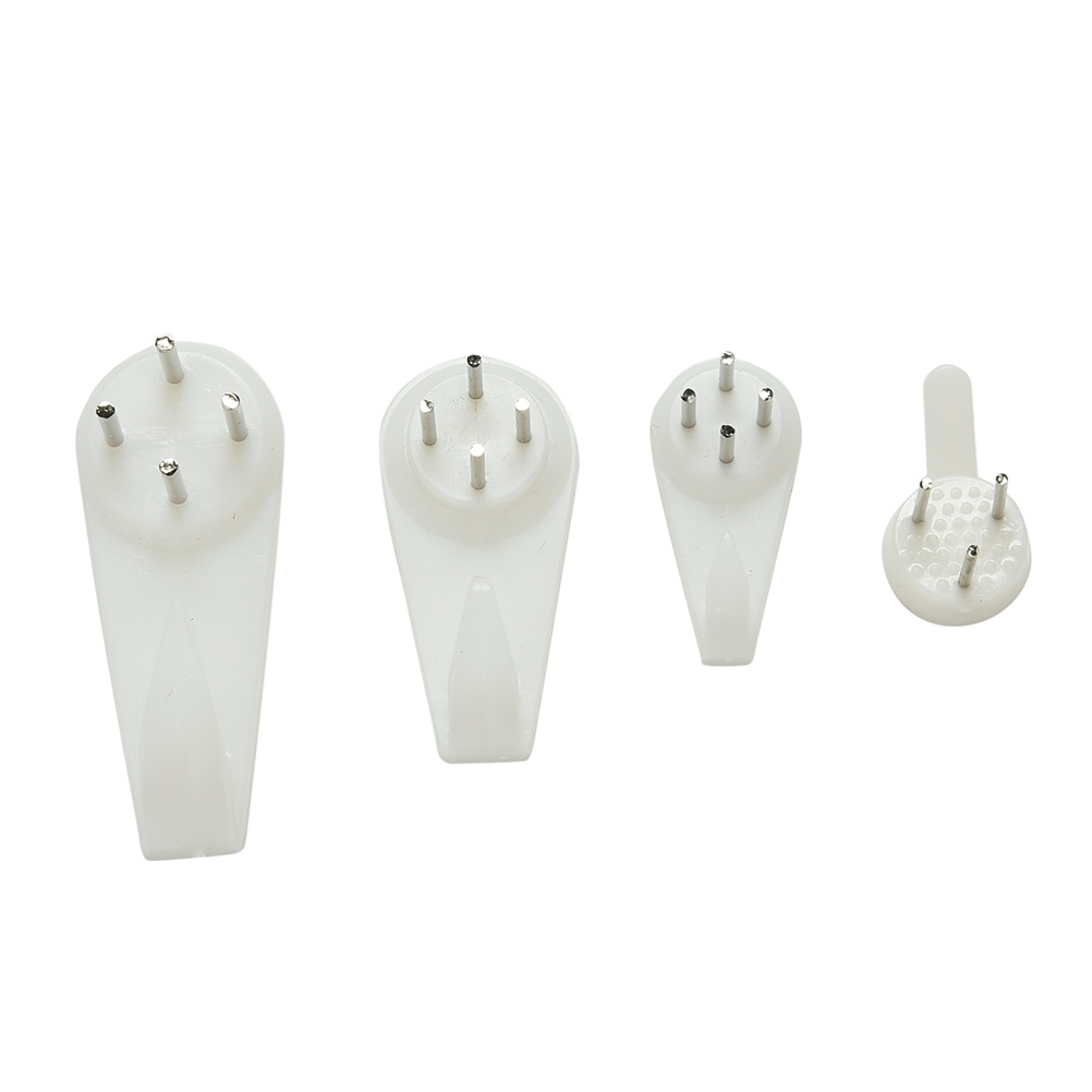 Set 20 móc treo tường bằng nhựa cứng đa dụng chất lượng cao