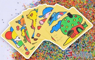 Tranh Cát khổ A4 xe cộ, con vật, cây cối, công chúa dễ thương