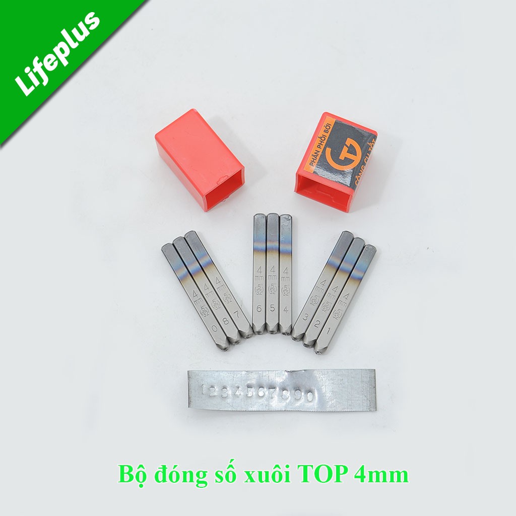 Bộ đóng số 4mm hiệu YC xuôi YC-602-4.0