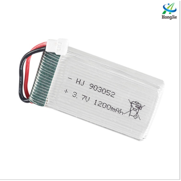 Pin 3.7v 1200mah Xh2.54 Pin sạc đồ chơi máy bay có mạch bảo vệ