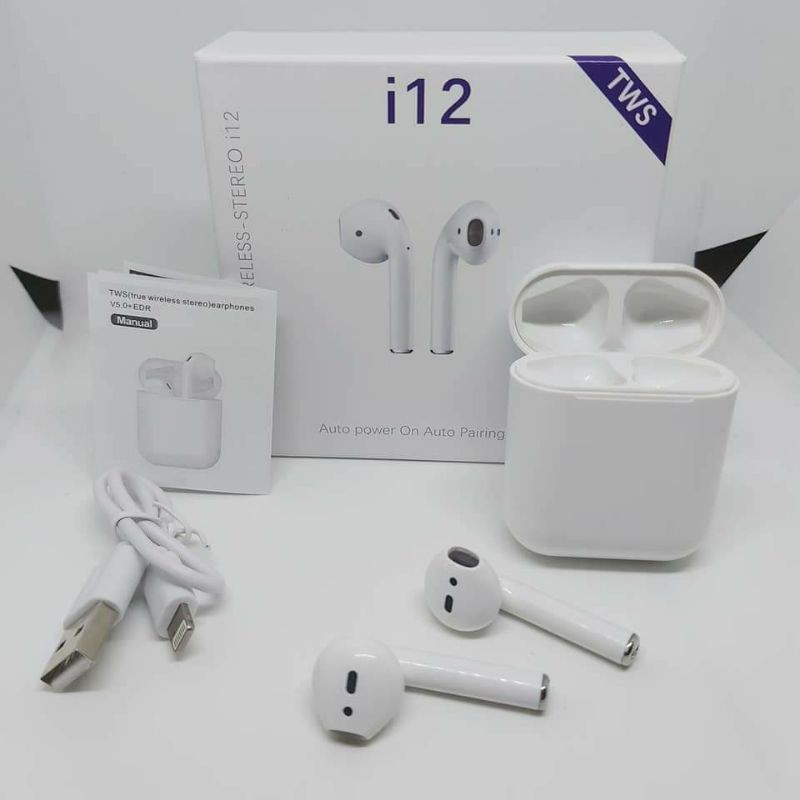 [ 99K ] Tai Nghe i12 Tws Blutooth 5.0 - Cảm Ứng Chạm . | BigBuy360 - bigbuy360.vn