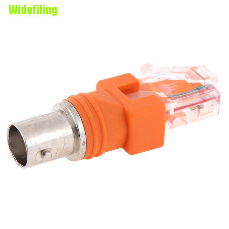 1 Đầu Nối Chuyển Đổi Từ Bnc Cái Sang Rj45 Đực Đồng Trục