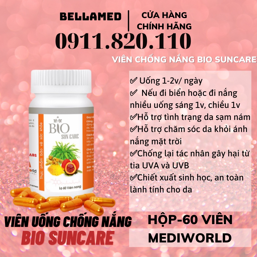 viên uống chống nắng Bio suncare / Mediworld