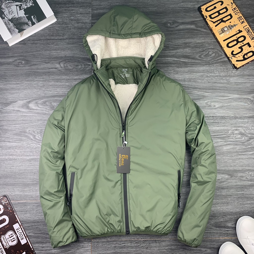 [VIDEO THẬT] ÁO KHOÁC LÓT LÔNG CỪU - SIÊU ẤM - SIÊU MỀM - CHỐNG NƯỚC. TÍCH HỢP NAM NỮ (CÓ TÚI TRONG +KHOÁ CHỐNG NƯỚC) | BigBuy360 - bigbuy360.vn