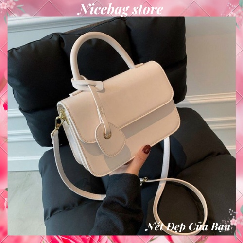 Túi nữ đeo chéo đẹp túi xách nữ thời trang Hàn Quốc đi chơi đi làm sang chảnh đẹp nhất hiện nay nicebag store TDC003