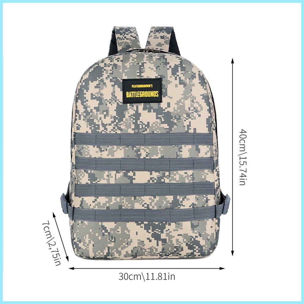 Ba Lô Lớn Họa Tiết Rằn Ri Chống Thấm Nước Tiện Dụng Cho Nam