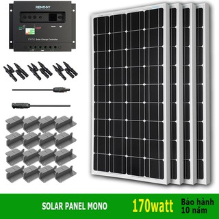 TẤM PIN NĂNG LƯỢNG MẶT TRỜI MONO 170WATT
