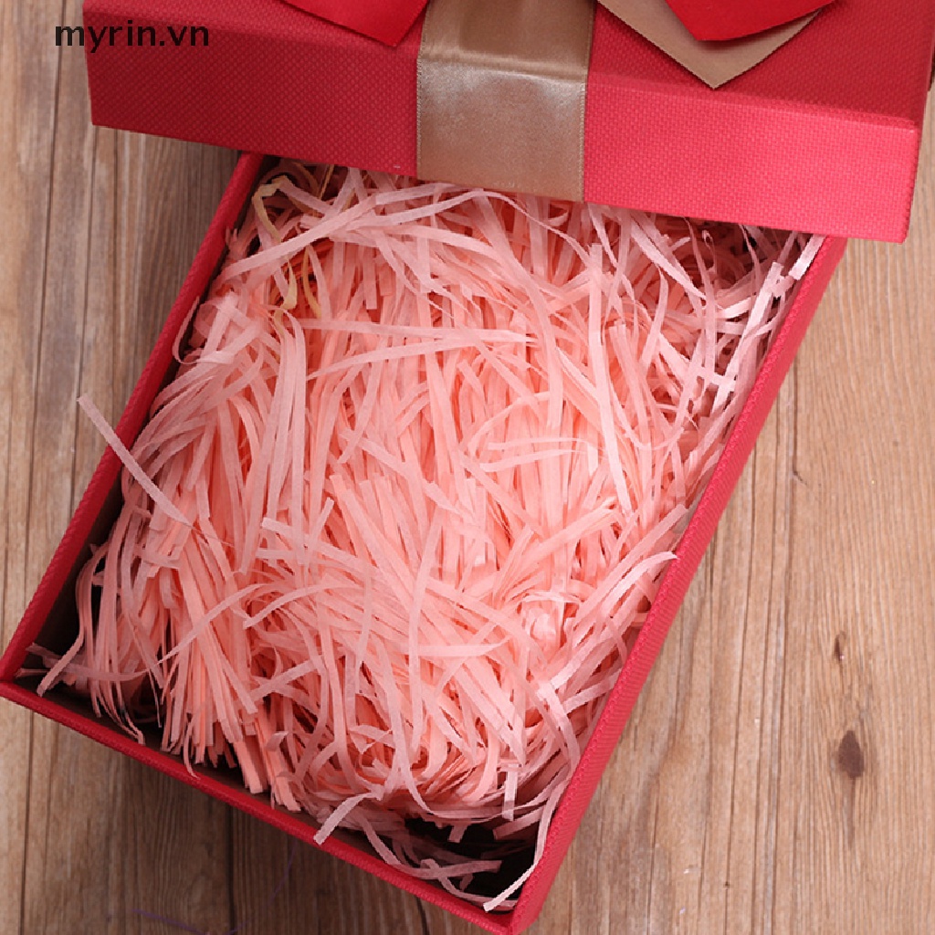 [myrin] Hộp Quà Giấy Raffia Shredded Dùng Gói Quà Trang Trí Tiệc