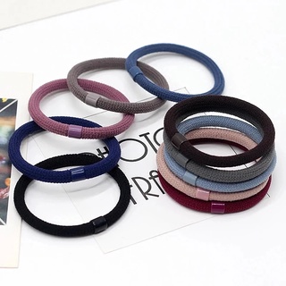 Dây cột tóc đơn giản màu trơn phong cách hàn quốc cho nữ