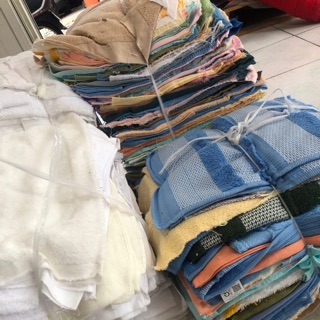 VẢI VỤN KHĂN LAU XE