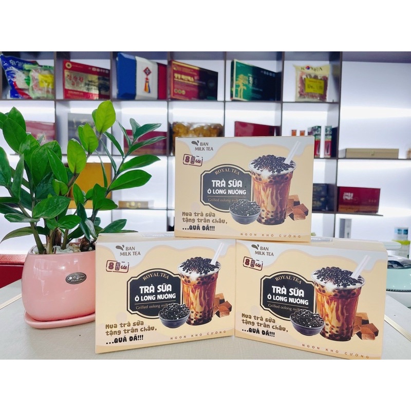 TRÀ SỮA TỰ PHA BẢN MILK TEA HỘP 8 SET | BigBuy360 - bigbuy360.vn