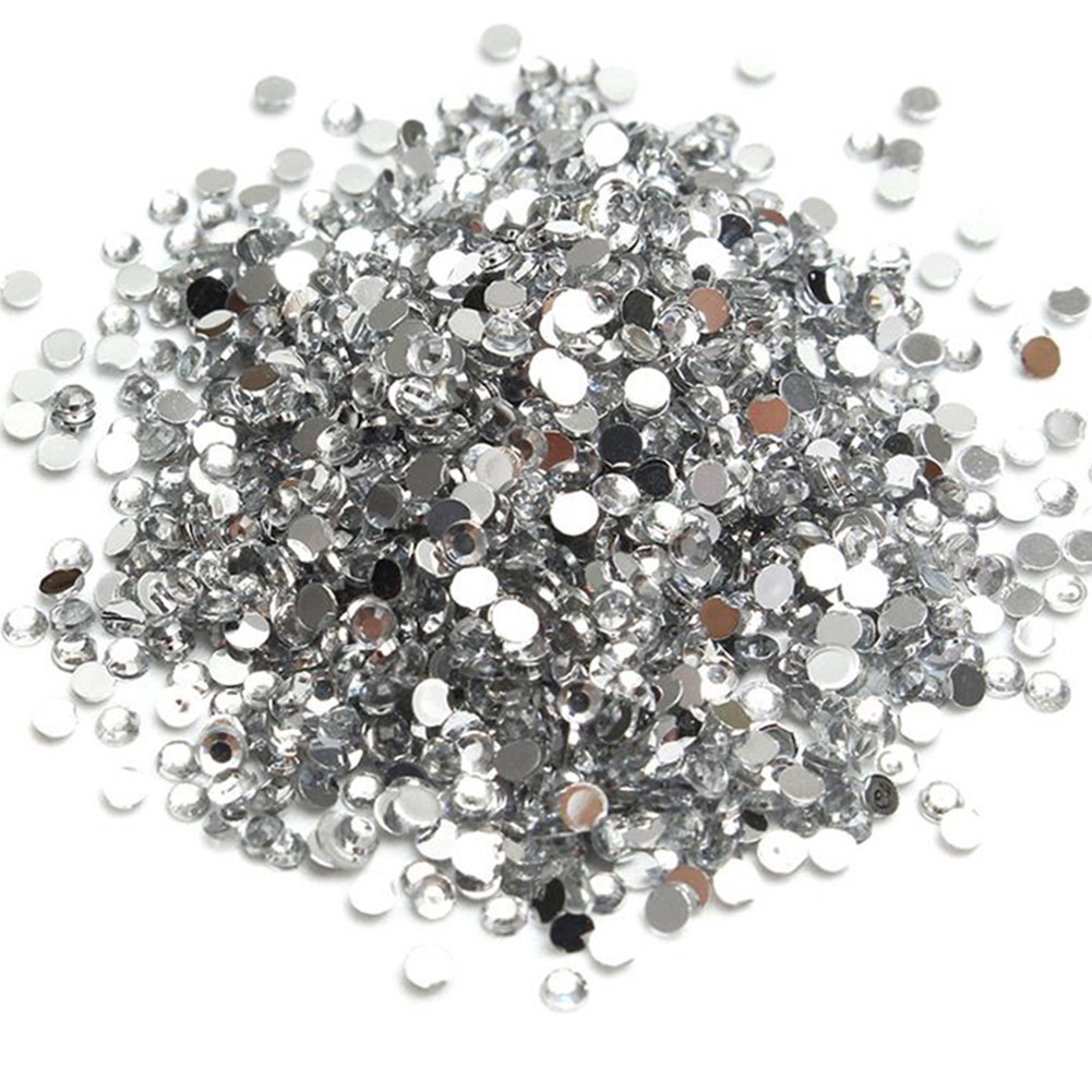 Bộ 1000 Hạt Đá 3D Đính Móng Nghệ Thuật Sáng Tạo