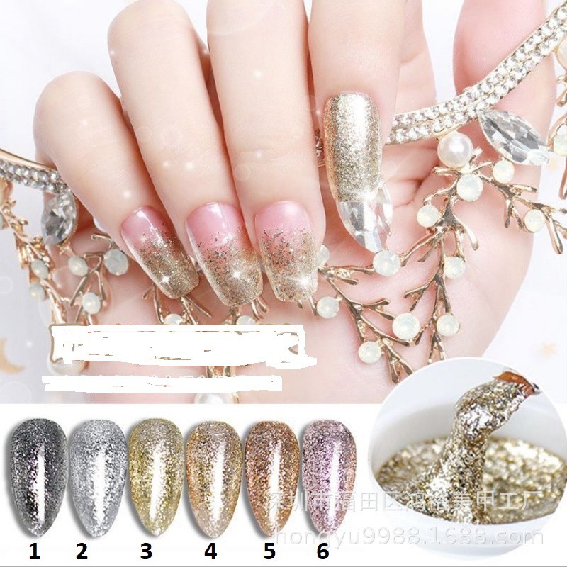 Gel nhũ vẽ viền móng