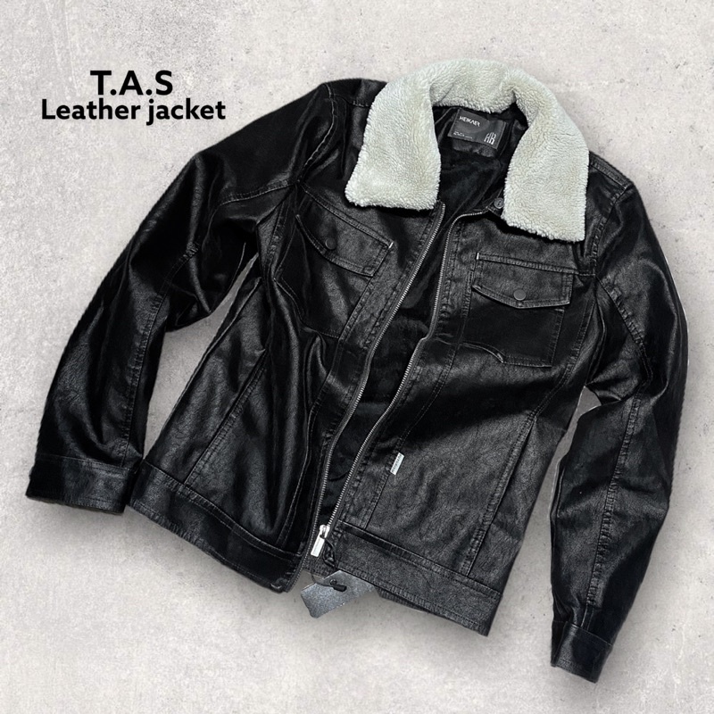 áo da cổ lót lông 622