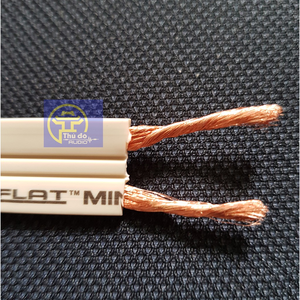 Dây loa Monster SUPERFLAT MINI 2 lõi 840 sợi_2 lõi * 3.52mm đồng nguyên chất