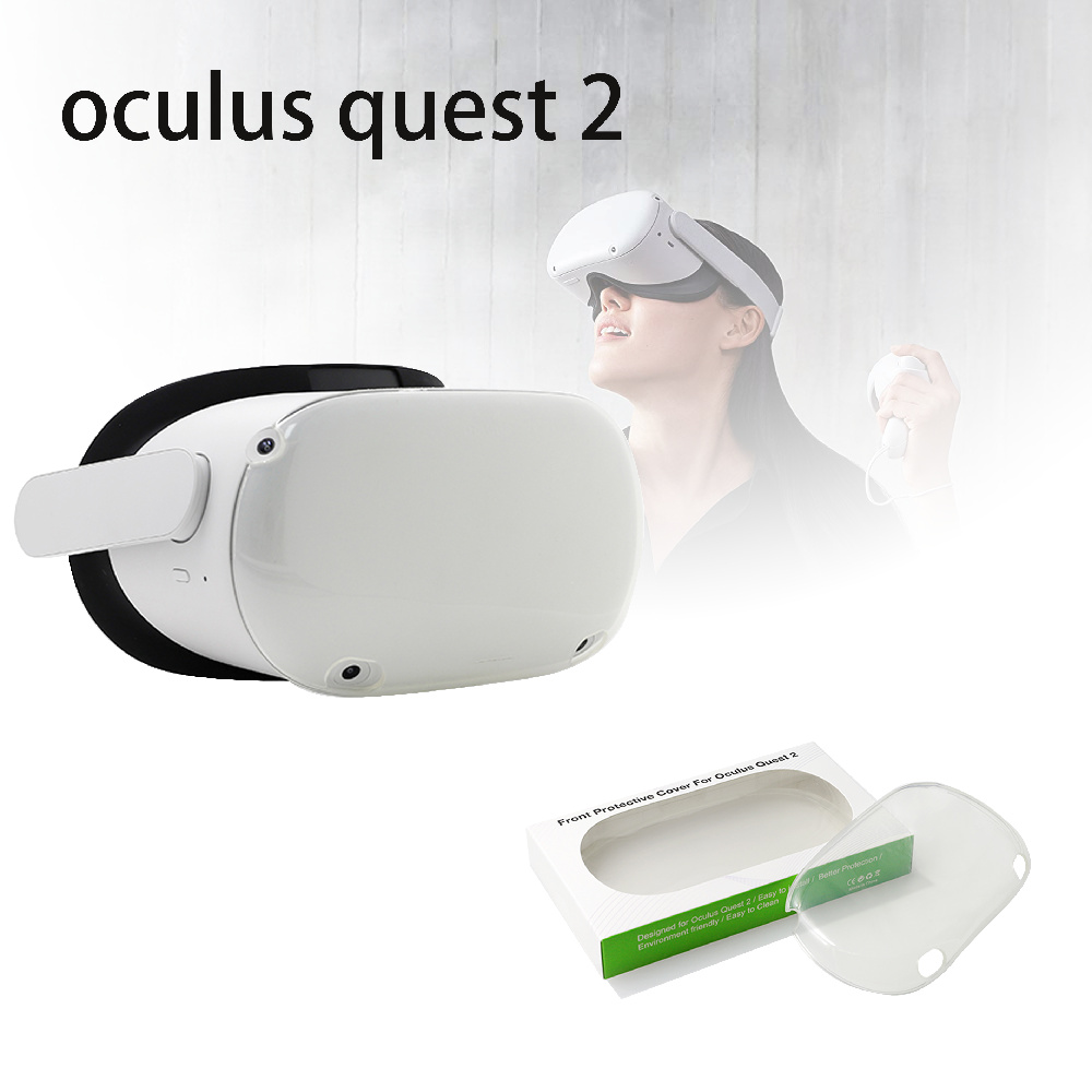 Vỏ bảo vệ chống va chạm VR cho Oculus Quest 2 VR Tai nghe chơi game Vỏ trước Vỏ VR Phụ kiện kính