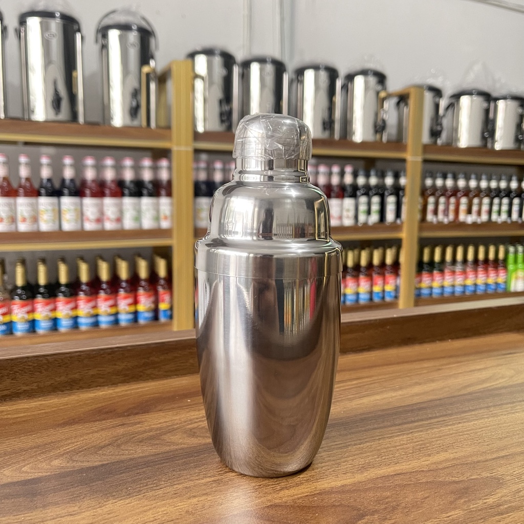 Bình Lắc Shaker Pha Chế Cafe Cocktail Chất Liệu Inox