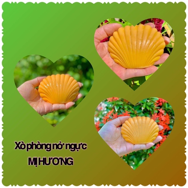 Xà phòng Nở Ngực Mị Hương - Xà Bông Con Sò Tăng Vòng 1 Giúp SĂn Chắc