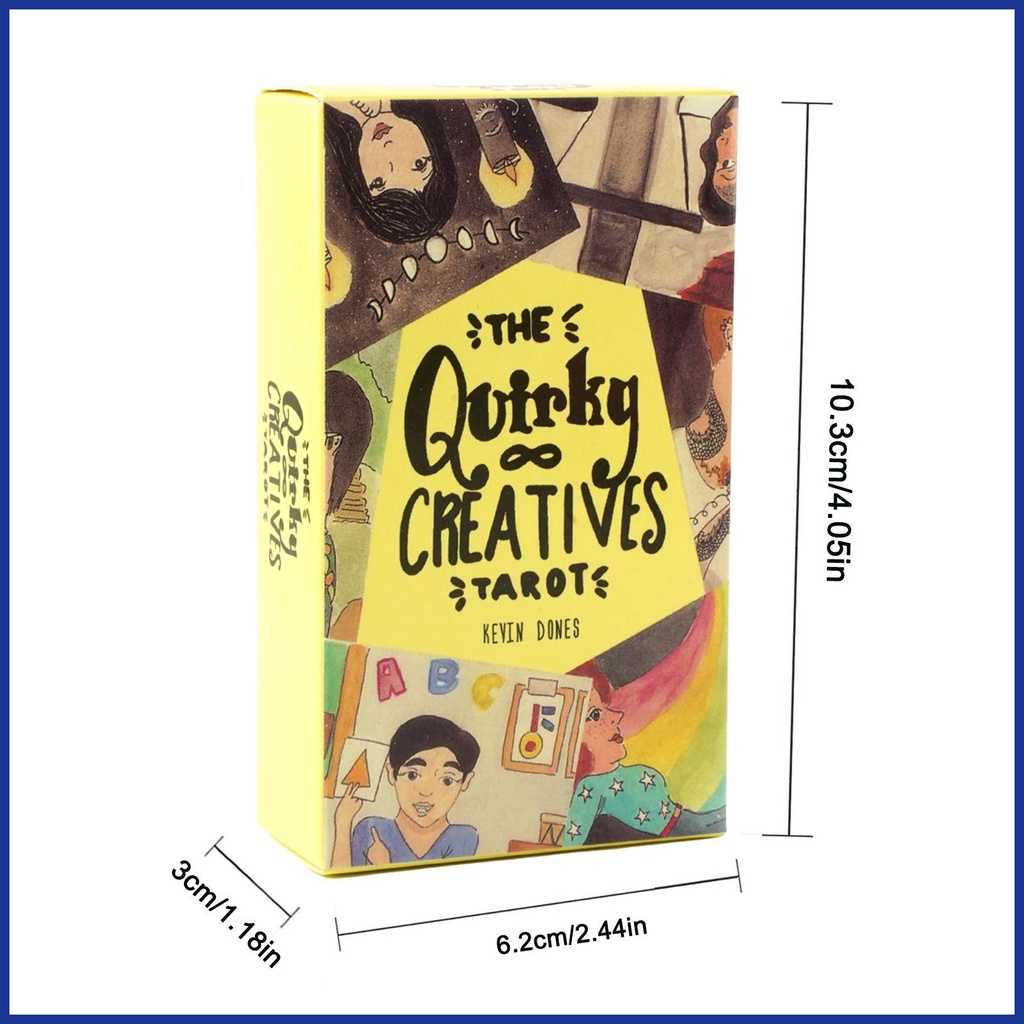 Bộ Bài Tarot The Quirky Sáng Tạo Chất Lượng Cao