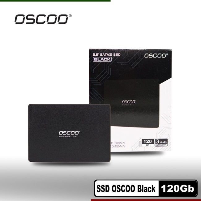 Ổ cứng SSD 120G OSCOO Black chính hãng, bảo hành 36 tháng | BigBuy360 - bigbuy360.vn