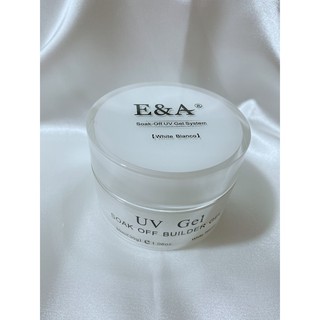 Gel đắp móng E&A màu trắng 30gr
