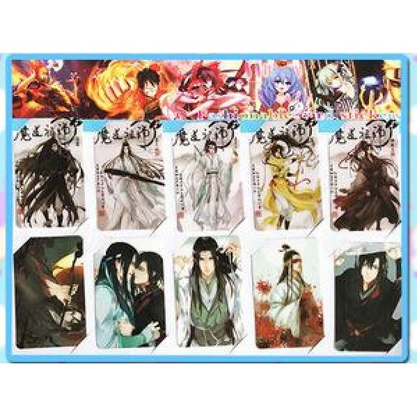 10 Sticker Ma Đạo Tổ Sư ảnh dán 5x8 album sticker ảnh dán anime idol dễ thương