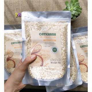 Yến mạch cán dẹt hữu cơ Úc 500g loại cao cấp - hỗ trợ giảm cân siêu hiệu quả