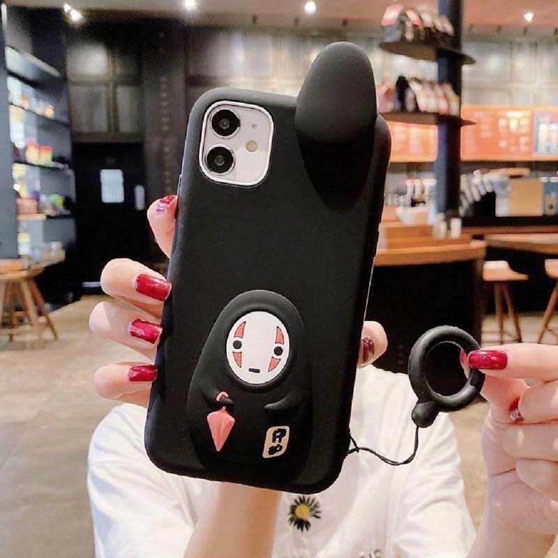 Ốp Lưng Iph.0ne ⚡ Ốp Iph.0ne SIlicone Vô Diện Cầm Ô  ⚡ iPh.0ne 6P/7/8/7plus/8plus/x/xs/xs max/11/11promax/12/12pro/12pro