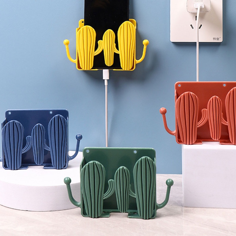 Giá Đỡ Điện Thoại Khi Sạc Điều Khiển Từ Xa Gắn Tường Tiện Dụng