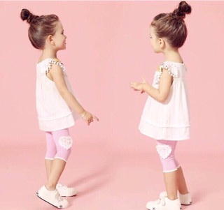 Set áo tiểu thư + quần legging ❤️❤️