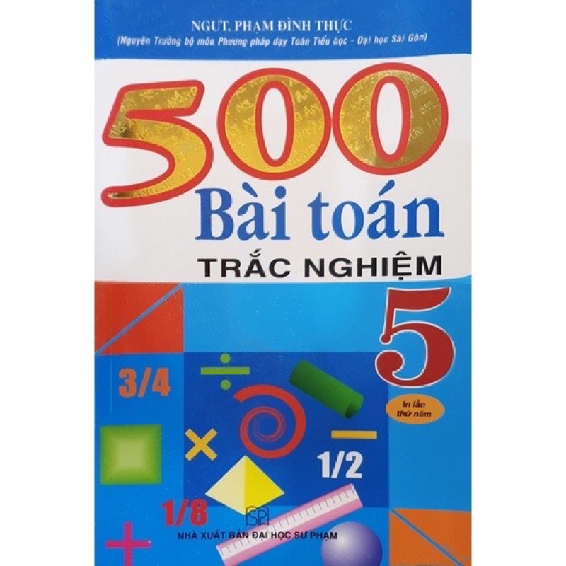 Sách - 500 Bài Toán Trắc Nghiệm 5
