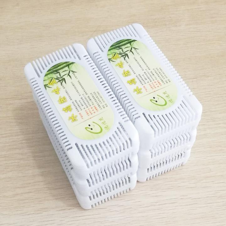 HÚT MÙI TỦ LẠNH THAN TRE HOẠT TÍNH - Khử Mùi Tủ Lạnh, Ô tô...Kháng Khuẩn, Chống Oxy Hóa