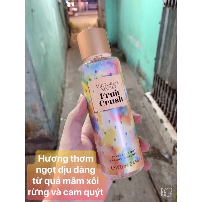 Xịt thơm toàn thân Victoria's Secret body mist mẫu mới đủ mùi