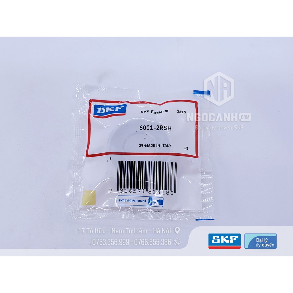 Vòng bi bạc đạn 6001 SKF chính hãng